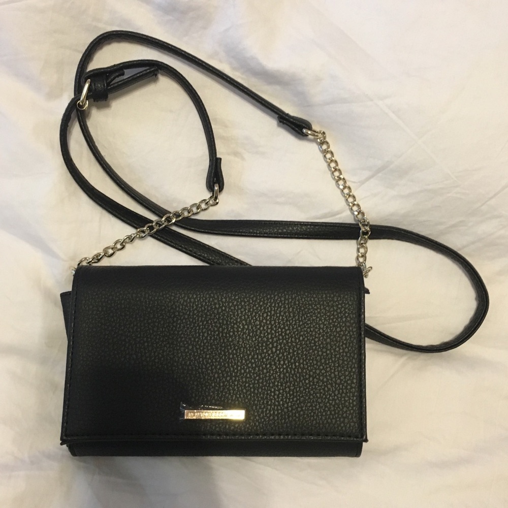 New York & Co Black Crossbody Purse